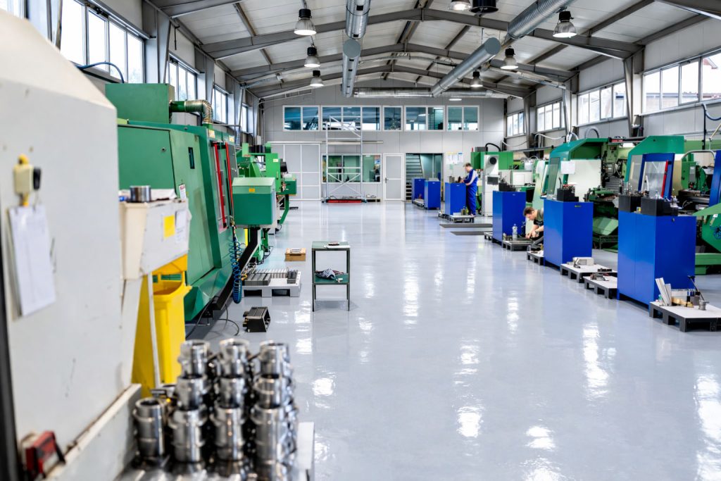 Manufacturing Plants Epoxy Floor Coatings